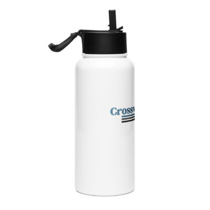 Stainless steel water bottle with a straw lid - Image 4