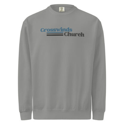 Unisex garment-dyed sweatshirt - Image 3