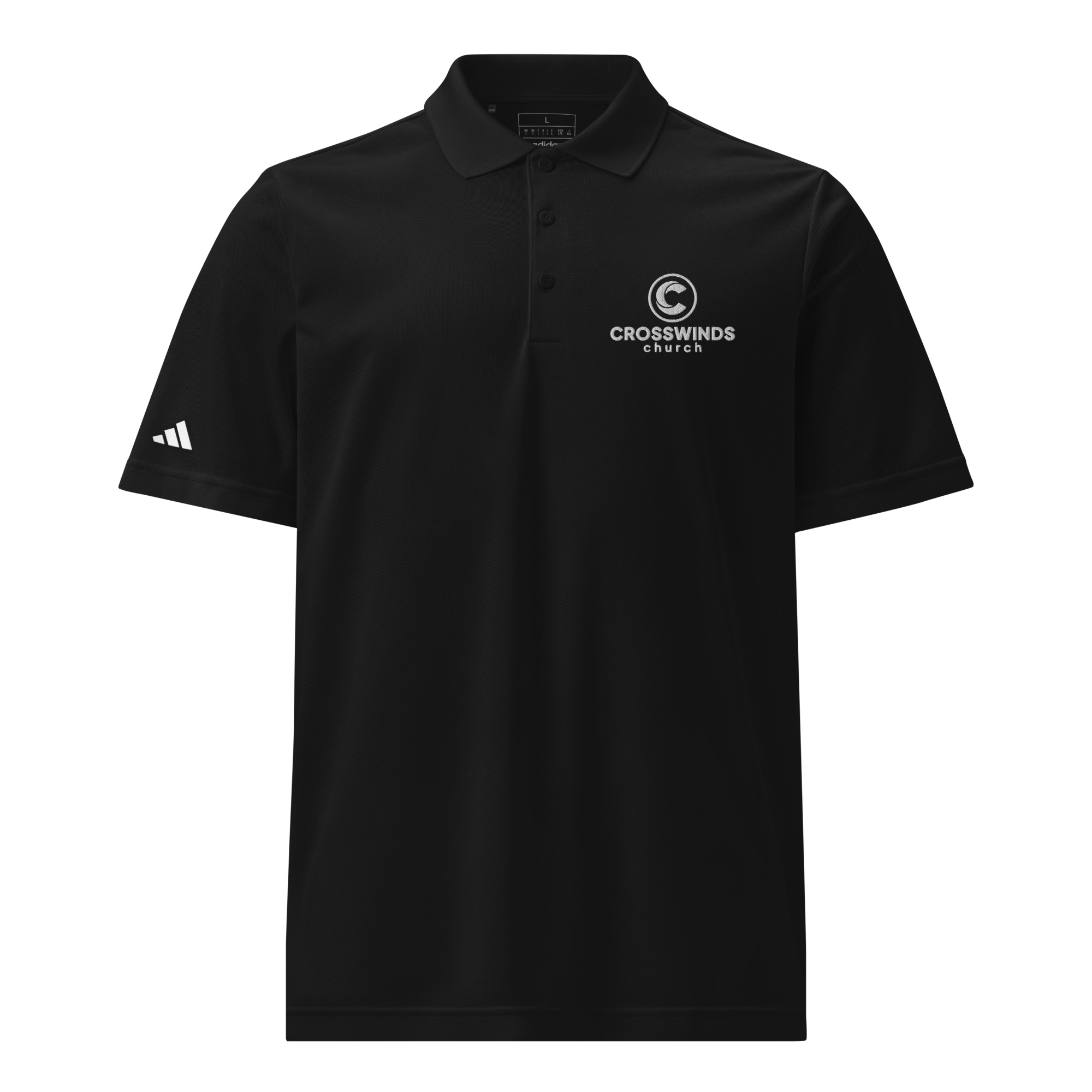 Adidas Sport Polo | Crosswinds Logo - Image 2