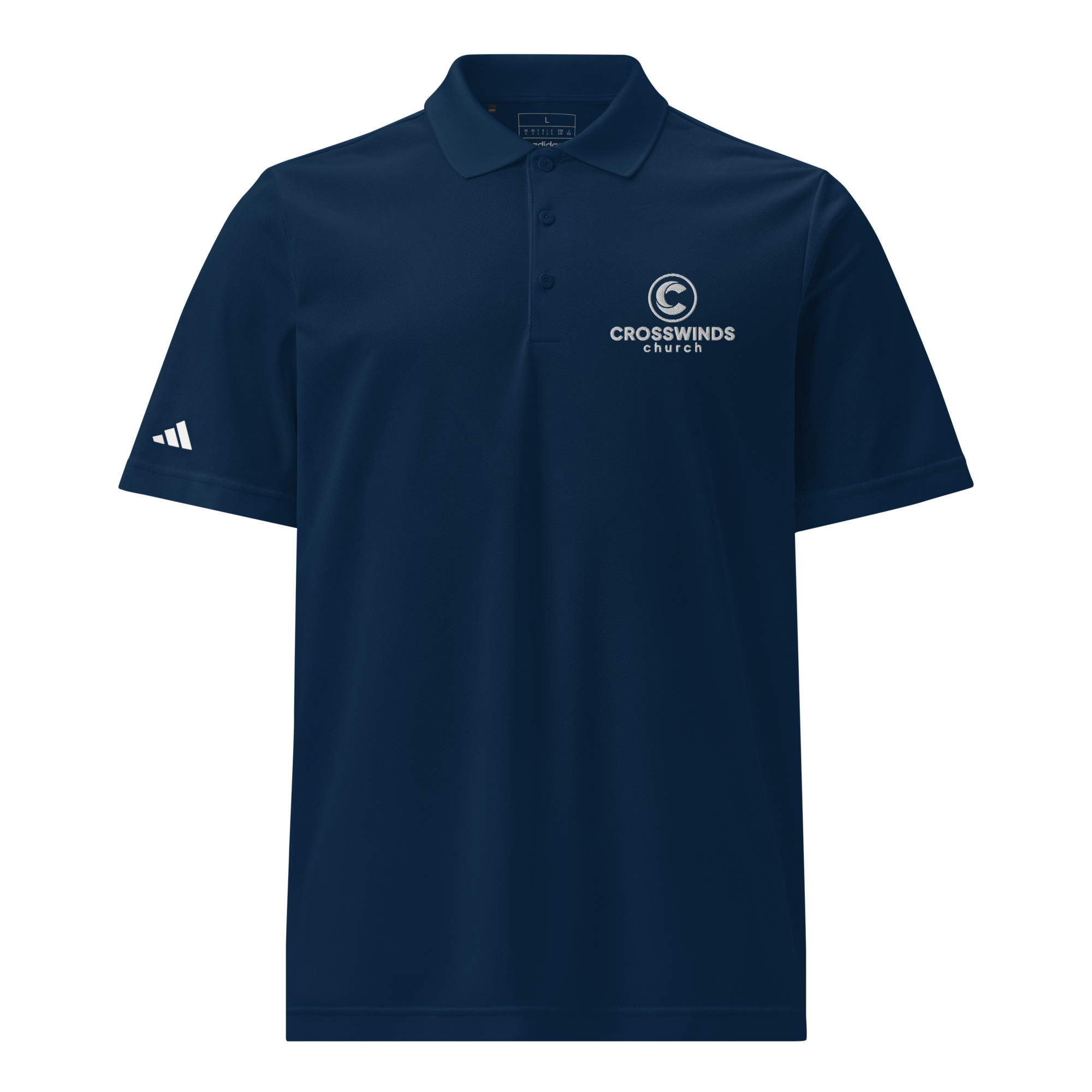 Adidas Sport Polo | Crosswinds Logo - Image 3