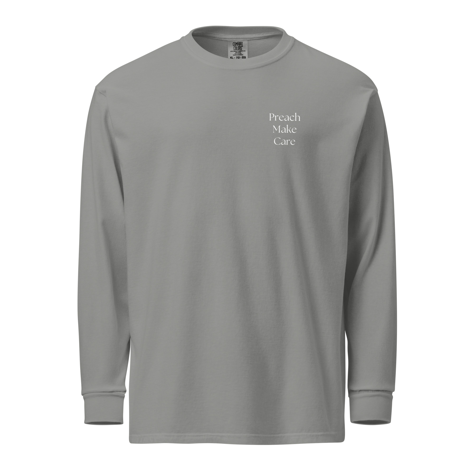 Heavyweight Long-Sleeve Shirt | Preach. Make. Care. - Image 9