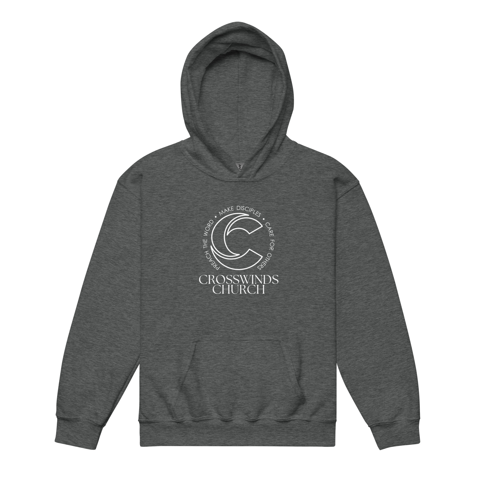 Youth Heavy Blend Hoodie | Thinline Logo - Image 3
