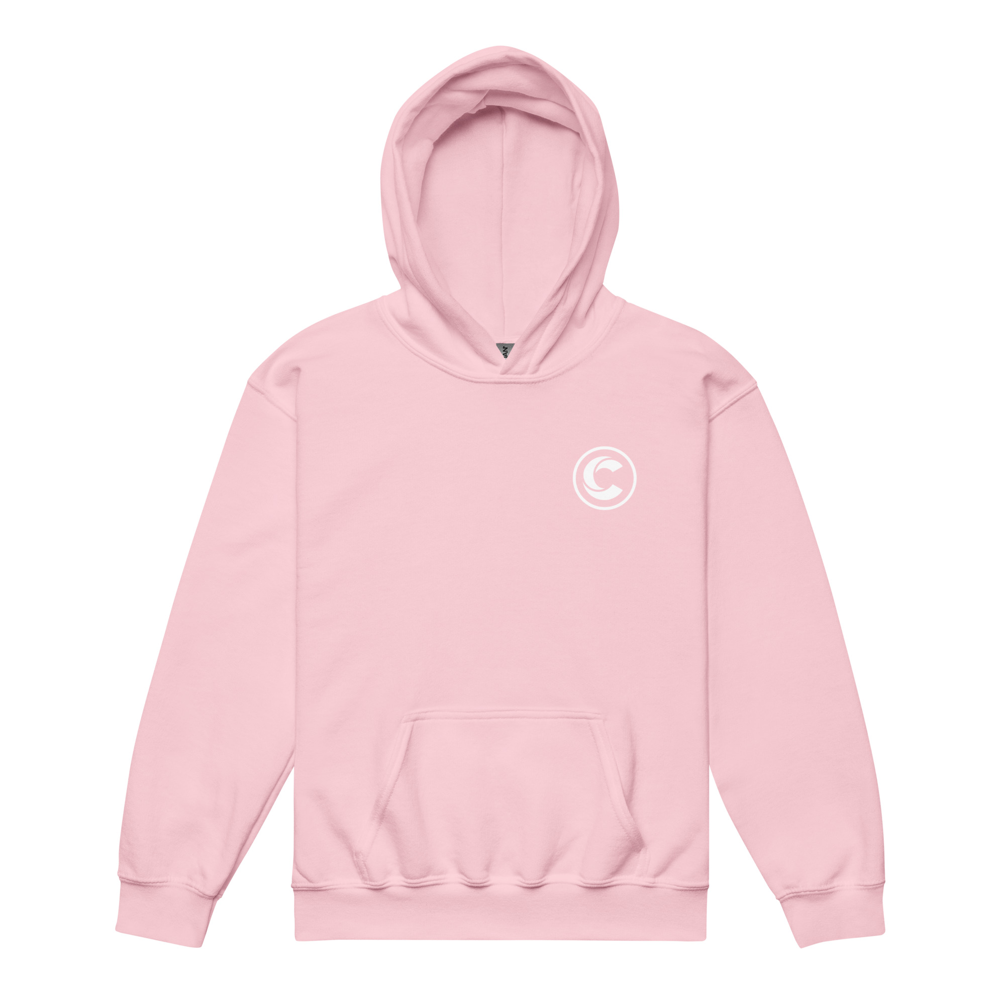 Youth Heavy Blend Hoodie | C-Emblem - Image 18