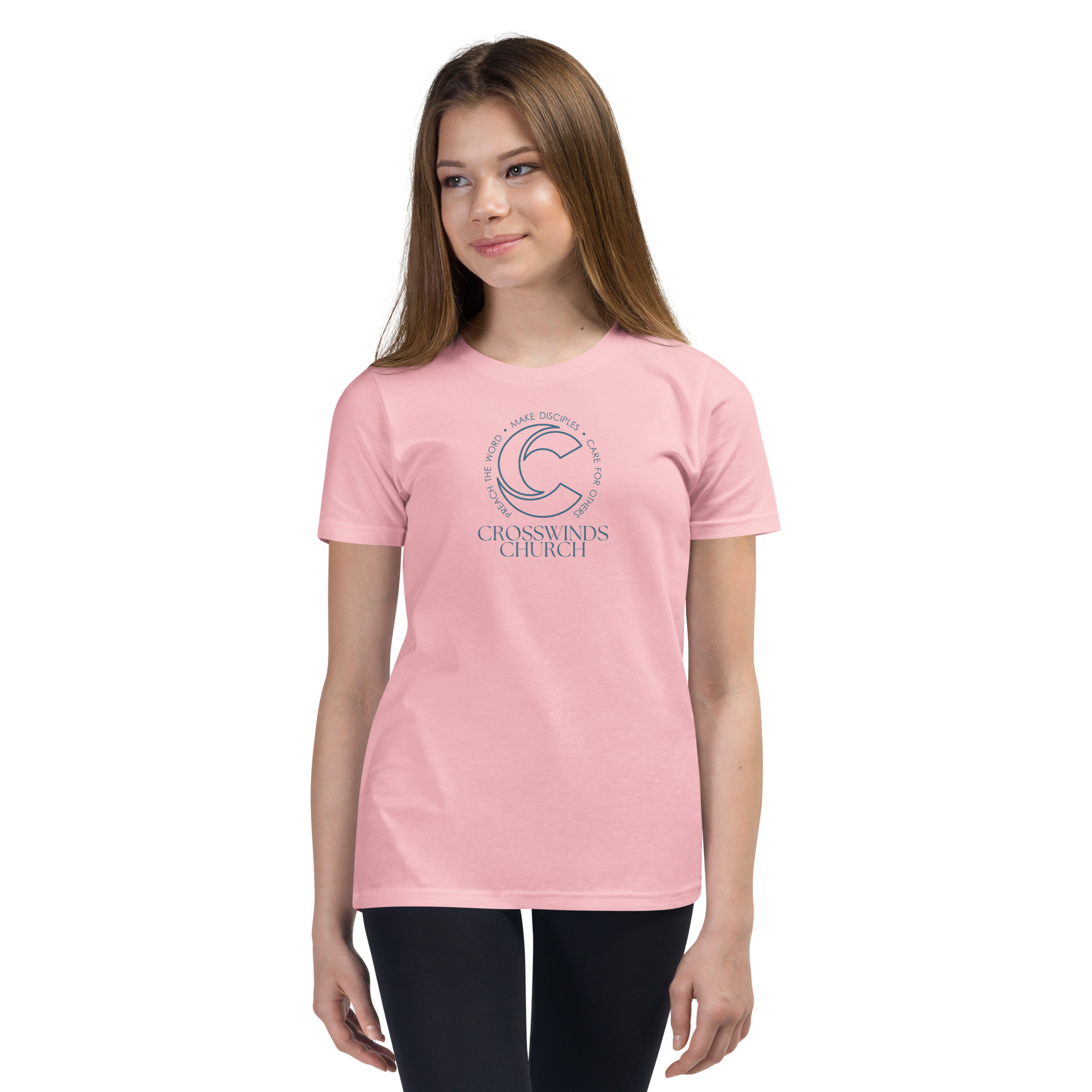 Youth Short Sleeve T-Shirt | Thinline Logo - Image 9